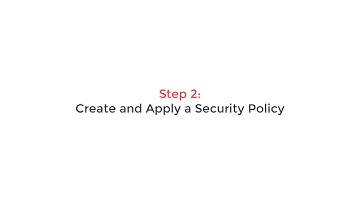 GravityZone - Creating & Applying NSX Security Policies