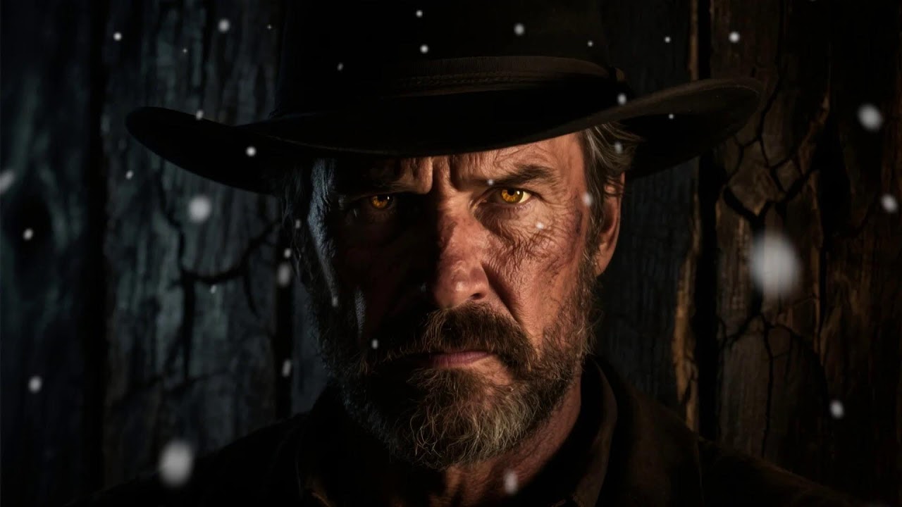 Dark Country Western Mood at Night