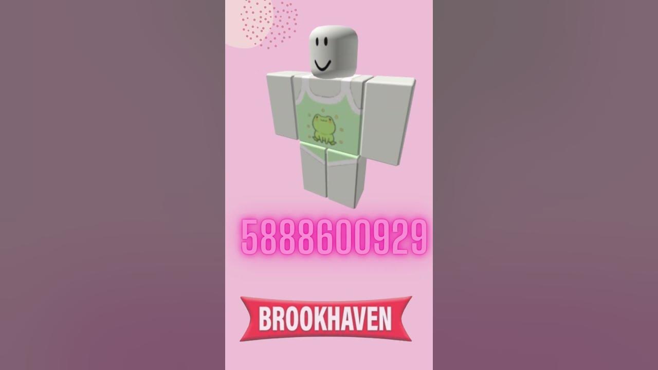 COMO COLOCAR FRALDA DE BEBÊ NO BROOKHAVEN RP - ID CODES BROOKHAVEN