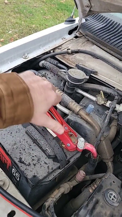 How to Connect Jumper Cables #JumpStart #battery