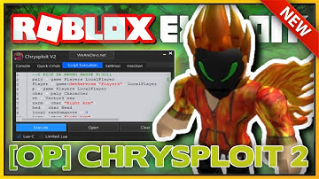 NEW ROBLOX EXPLOIT: CHRYSPLOIT V2 (PATCHED) CLICK-TP, QUICK CMD, LUA-C EXE AND MUCH MORE! (Jan 23rd)