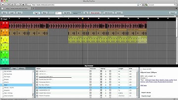 How to make remix online. Using drum machine in Remixoid.