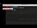 How to write and run perl program in linux os