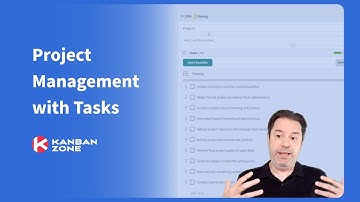 Project Management with Tasks in Kanban Zone
