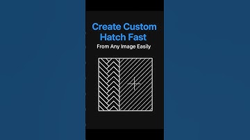 Turn Any Image into AutoCAD Hatch - The EASY Way!