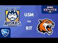 USM Huskies vs RIT Gray | Playoff Round of 12 | ECAC Rocket League
