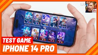 iPhone 14 Pro Gaming Test Arena Of Valor Max Settings Apple A16 Bionic - LAG TV GAMING screenshot 5