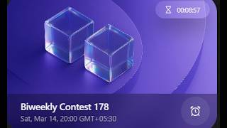 Leetcode BiWeekly Contest 178 LIVE || #leetcode  #coding #programming #contest