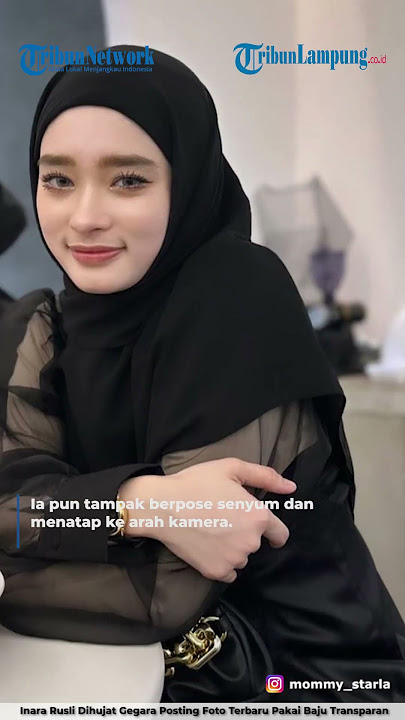 Inara Rusli Dihujat Gegara Posting Foto Terbaru Pakai Baju Transparan