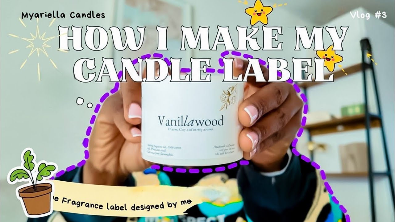 How I Make My Candle, Reed Diffuser & Wax Melt Labels | Cost-Effective & Premium Quality