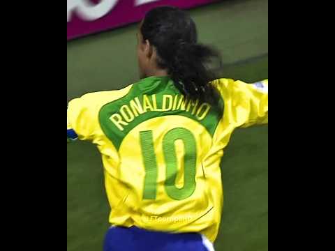 Ronaldinho Now Vs Then Football Shorts