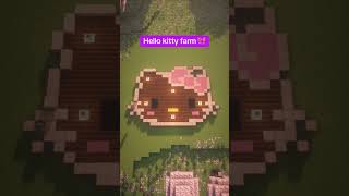 Cute Hello Kitty Minecraft Farm | Minecraft | Minecraft Mod | Minecraft Resourcepack |