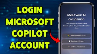 How To Login Microsoft Copilot Account 2025 | Sign In & Access Microsoft Copilot App