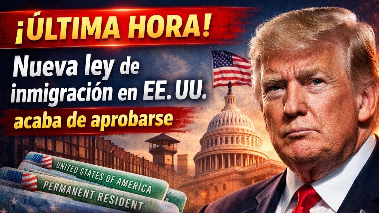 ÚLTIMA HORA_ Nueva ley migratoria en EE. UU. aprobada; titulares de green card, sorprendidos hoy!!!!