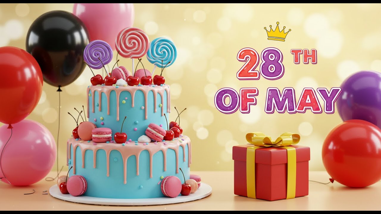 28 May Birthday Song