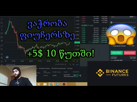 LIVE ვაჭრობა ფიუჩერსზე! რამდენი ვიშოვე 10 წუთში? (TRADINVEST)