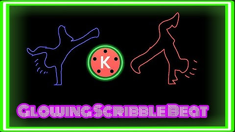 Glowing Scribble Beat In Kinemaster Tutorial (How To Edit Glowing Scribble Animation in Kinemaster)