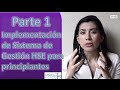 Implementación de Sistema de Gestión HSE para principiantes (for dummies) - Parte 1