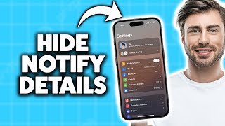 How To Hide/Unhide Notifications Details On iPhone 2026 (Step-By-Step Tutorial)