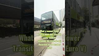 Cameo! | SG5880G on 96 | Tower Transit MAN ND323F (A95) (Euro V, Batch 3) | At Blk 455 | #shorts