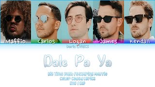 Big Time Rush feat. Maffio - Dale Pa Ya (Color Coded Lyrics) [Eng/Esp]