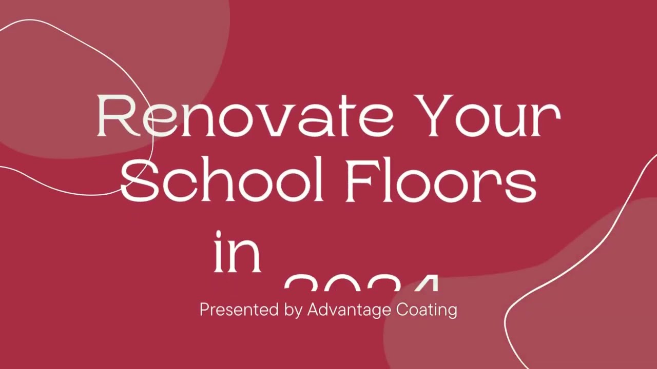 Schools: Do your floors need an upgrade?