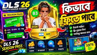 DLS 26 || How To Get NECO PAZ in DLS 26 Season Pass || Dream League Soccer 2026