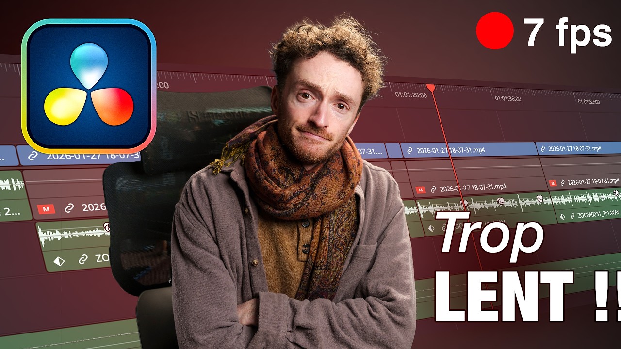 DaVinci Resolve rame ? 5 réglages pour une lecture fluide !