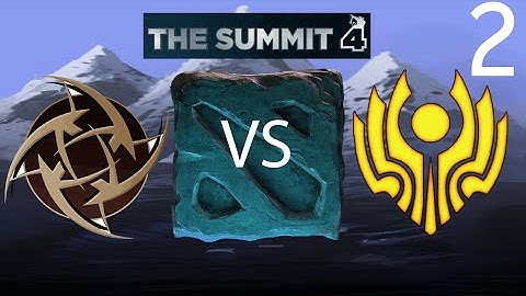NIP vs CIS Rejects - Game 2 - Summit 4 Europe - LD & WinteR