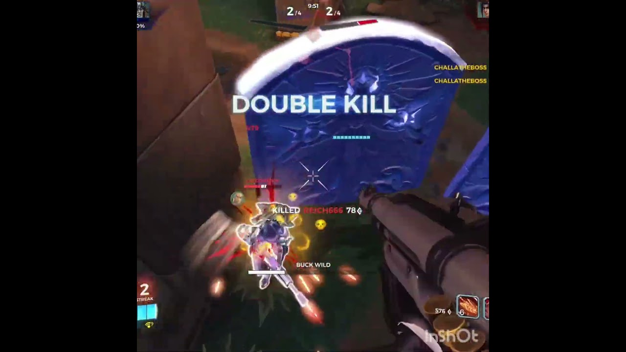 Getting a Quadra kill at the start of the Round 😁 