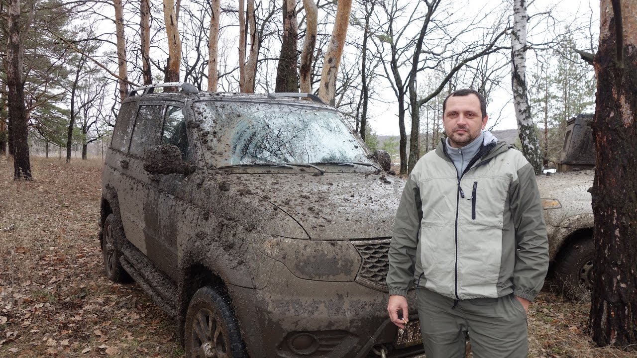 Обновленный УАЗ Патриот в стоке в тоннах грязи!!!часть 1