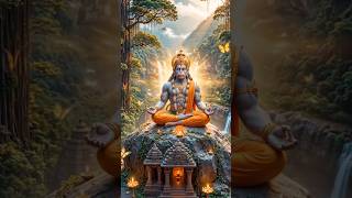 Hanuman Meditation in Wild Forest 🌿🙏 | Cinematic Drone View| Shloka sandadi