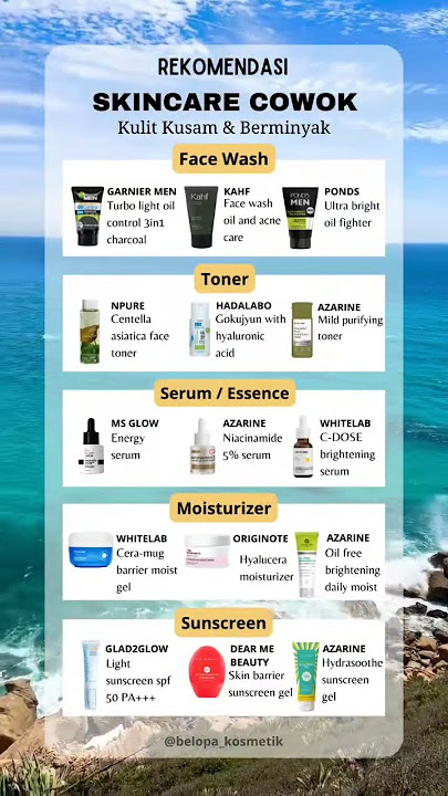 Basic Skincare Cowok Untuk Kulit Kusam Dan Berminyak #perawatanwajahglowing #dokterkecantikan #beau