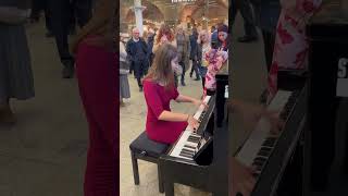 Jubilee Stomp by Duke Ellington 🎹 | Stride Piano at St Pancras #Shorts