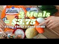 3 meals for 375 simple ingredients meals