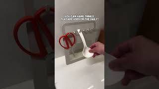 Handy #ikea #ikeafinds #storage #storagesolutions #hanger #homeorganization #kitchengadgets