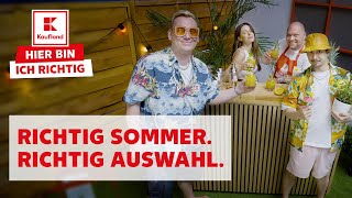 Ab in den Wagen: Der Kaufland-Sommerhit mit Vanessa Mai, Knossi & Julien Bam I Hier bin ich richtig