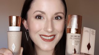 COMPARING CHARLOTTE TILBURY FOUNDATIONS (which one is right for you?)