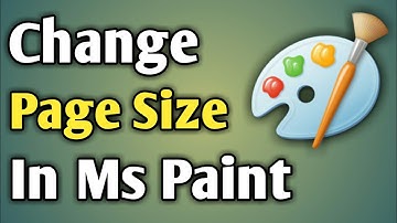 Paint Page Size | Paint Page Setup | Ms Paint Page Setup | Ms Paint Tutorial In Hindi