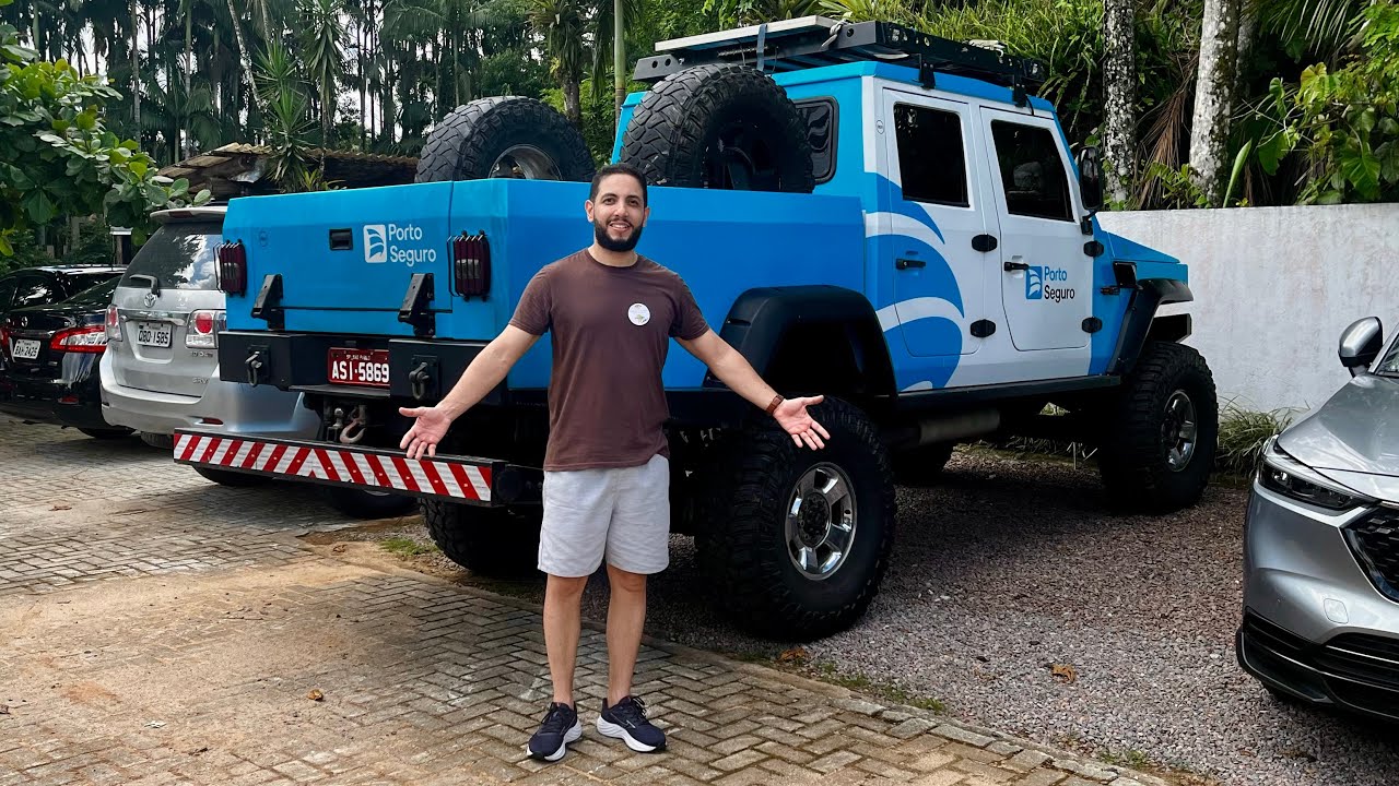 VEJA COMO É UMA PICAPE DE RESGATE DA PORTO SEGURO - A MAIOR QUE EU JÁ VI NA VIDA