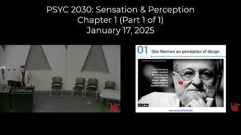 PSYC 2030 Chapter 1 (Part 1 of 1)