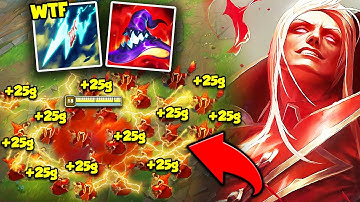 VLADIMIR BUT MY BLOOD IS ELECTRIC AND ONE SHOTS MINION WAVES (STATIKK SHIV OP?)