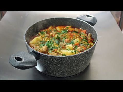 Видео: Гретен от моркови и картофи със свинско месо