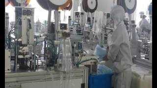 Automatic earloop welding machine with auto feeding machine