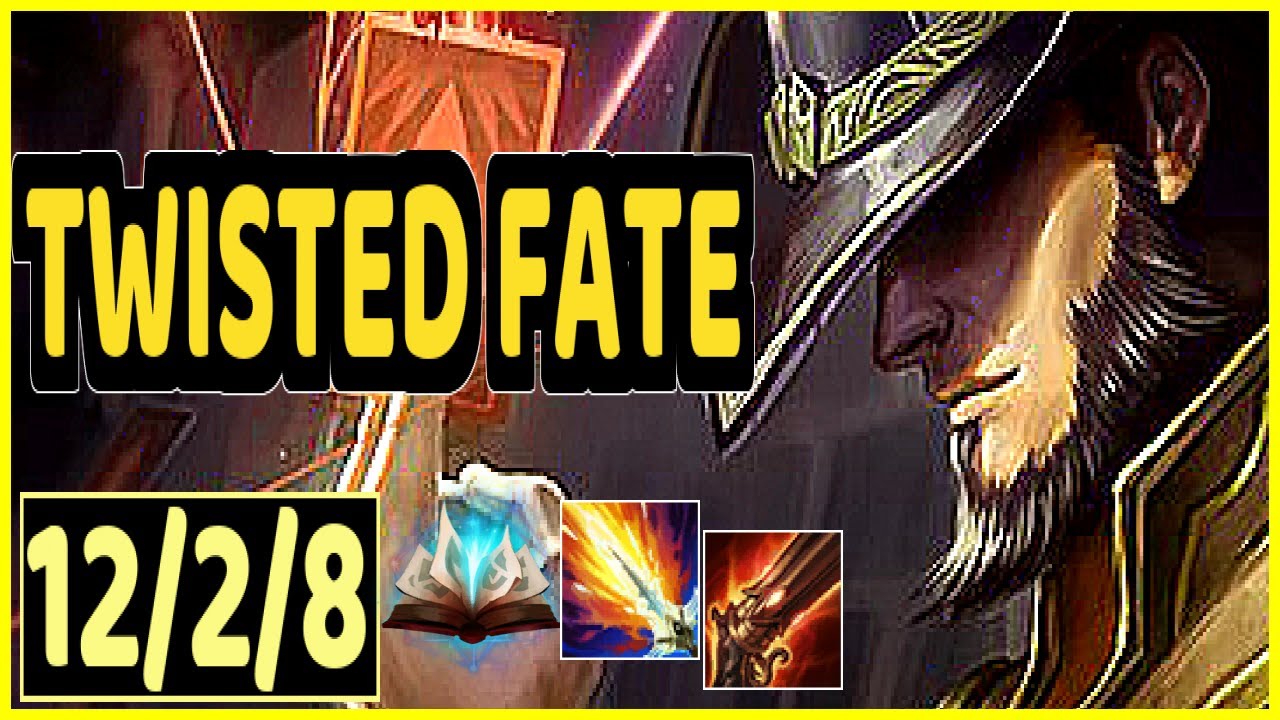 TWISTED FATE VS NAAFIRI - 12/2/8 KDA MID GAMEPLAY