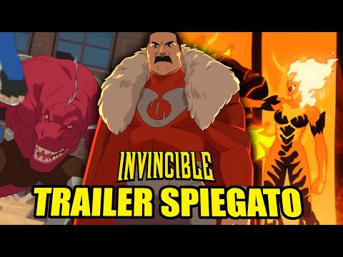 Video INVINCIBLE stagione 4 - TRAILER SPIEGATO - TUTTI i VILLAIN della STAGIONE più IMPORTANTE