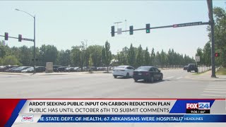 ARDOT asking for public comment on Carbon Reduction Plan