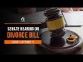 Senate hearing on the divorce bill, 17 September 2019