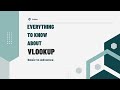 Everything To Know About VLOOKUP In EXCEL With Tips And Tricks| VLOOKUP के बारे में सब कुछ जानें