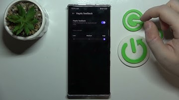 How to Activate or Deactivate Touch Feedback Vibrations on Redmagic 9S Pro - Adjust Touch Vibration